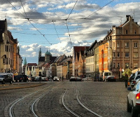 Maxstrasse in Augsburg. Foto: flickr.com