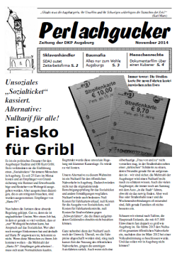 Perlachgucker, November 2014