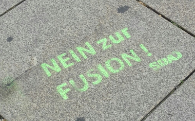 Nein zur Fusion