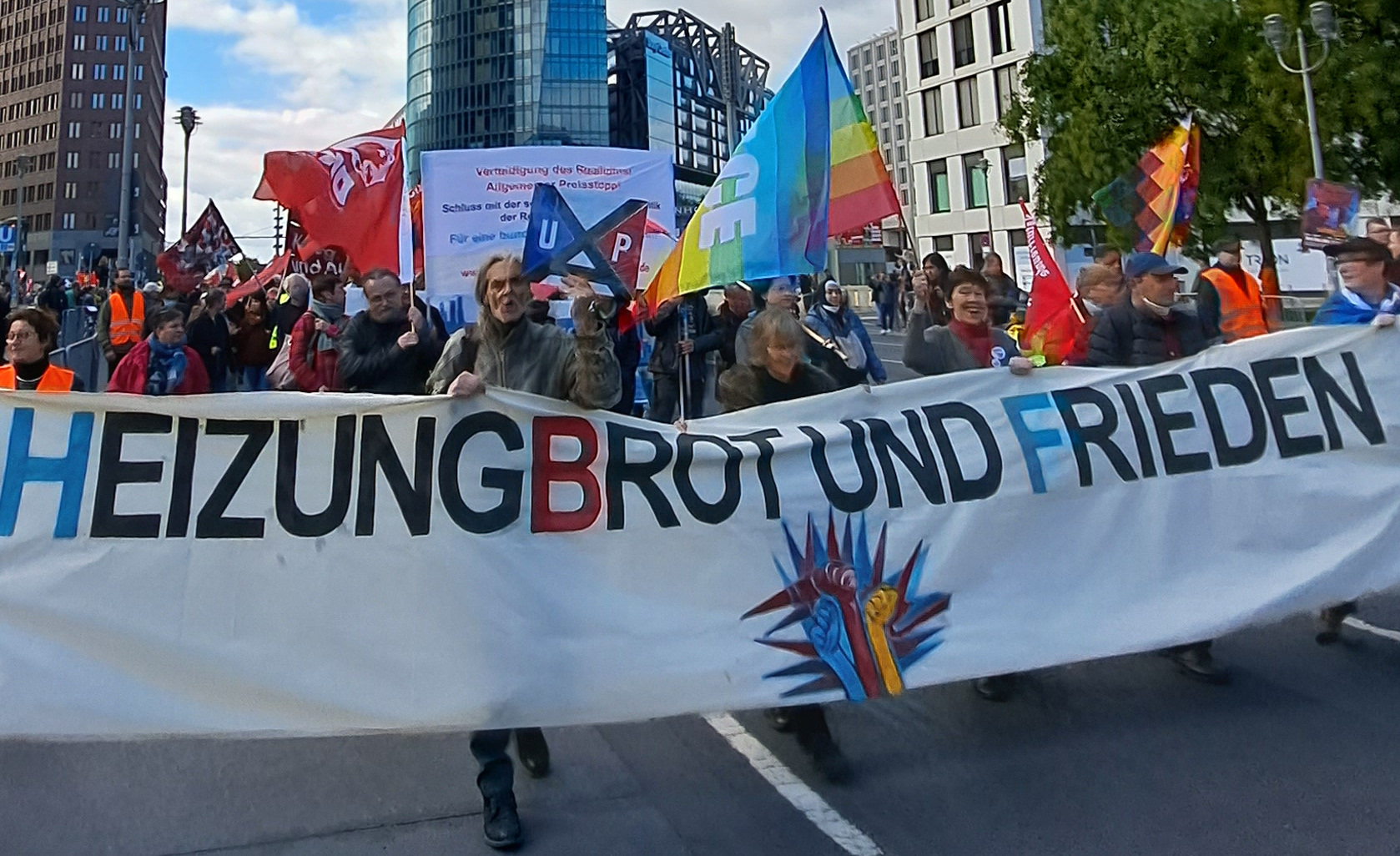 Heizung, Brot und Frieden: Demonstration am 3. Oktober 2022